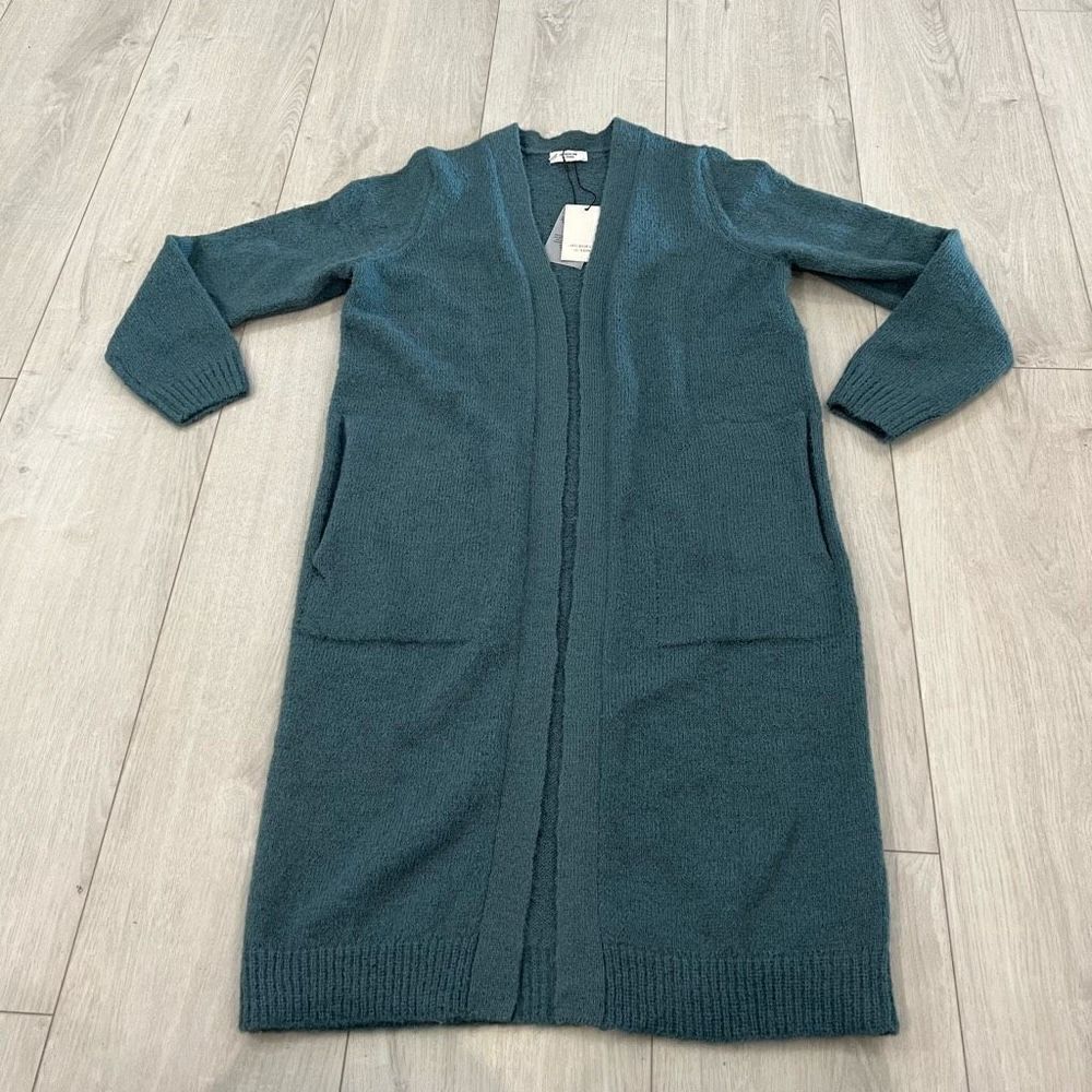 JDY Firez long sleeve longline knit cardigan size M